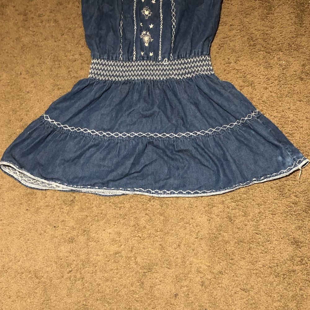 DENIM KIDS DRESS - Picture 5 of 8